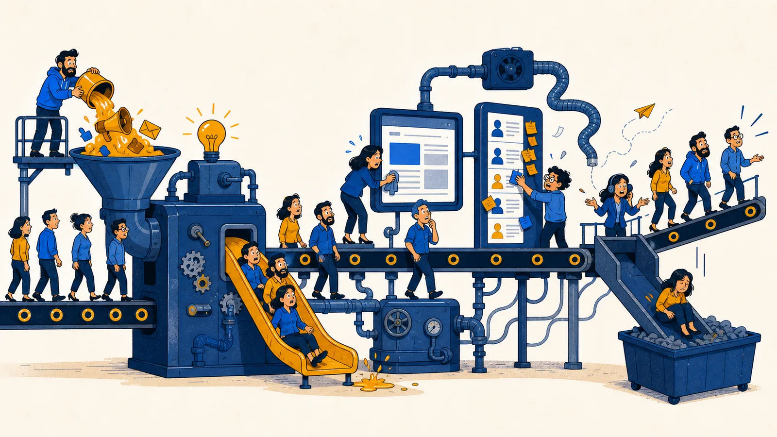 Как бизнес теряет клиента между маркетингом, CRM и отделом продаж